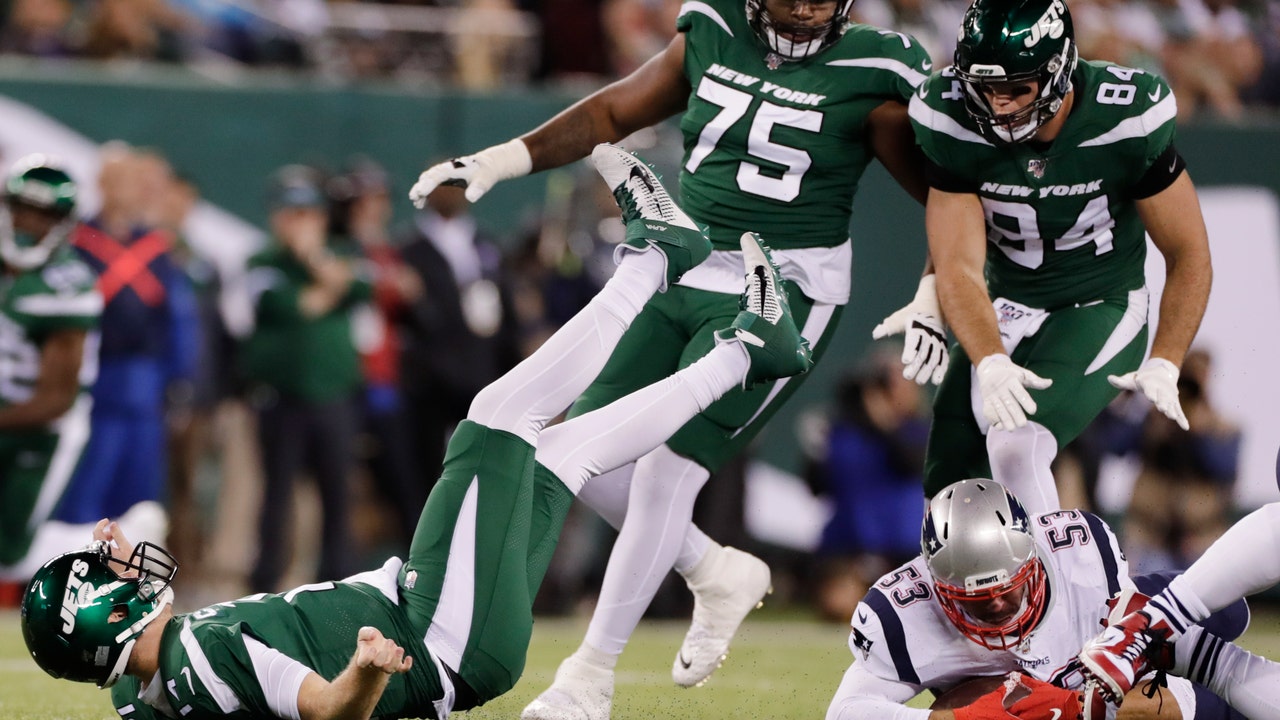 Jets hope to learn, improve from brutal loss to Patriots